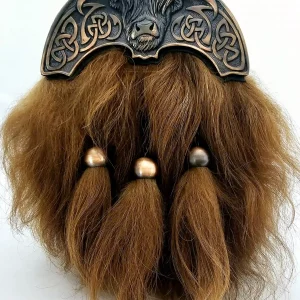 Highland Cow Sporran with Copper Finish